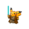 Shiny Pikachu (Jedi)