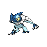 shiny frogadier